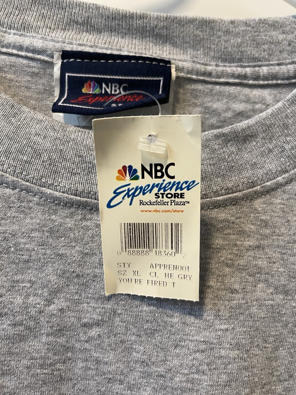 NEW Donald Trump The Apprentice You're Fired Shirt - XL - NBC Store - 2004 - NWT gallery