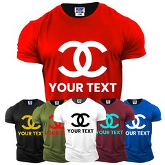Personalized Custom Your Text Here Men’s T Shirt USA Funny Birthday New Gift Tee