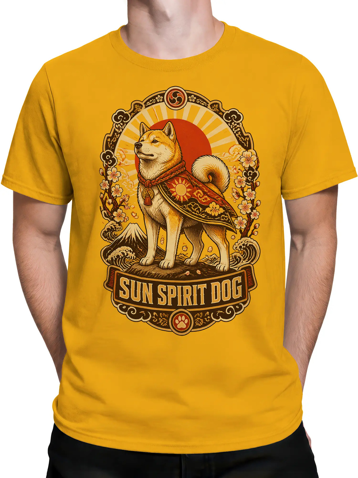 Sun Spirit Dog T-Shirt | Unisex gallery