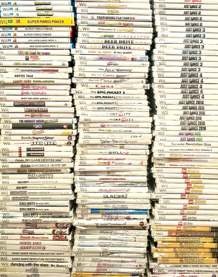 🎮Nintendo Wii Complete CIB Games with/ without Manual Buy 4 Get 1 FREE✅TESTED🎮