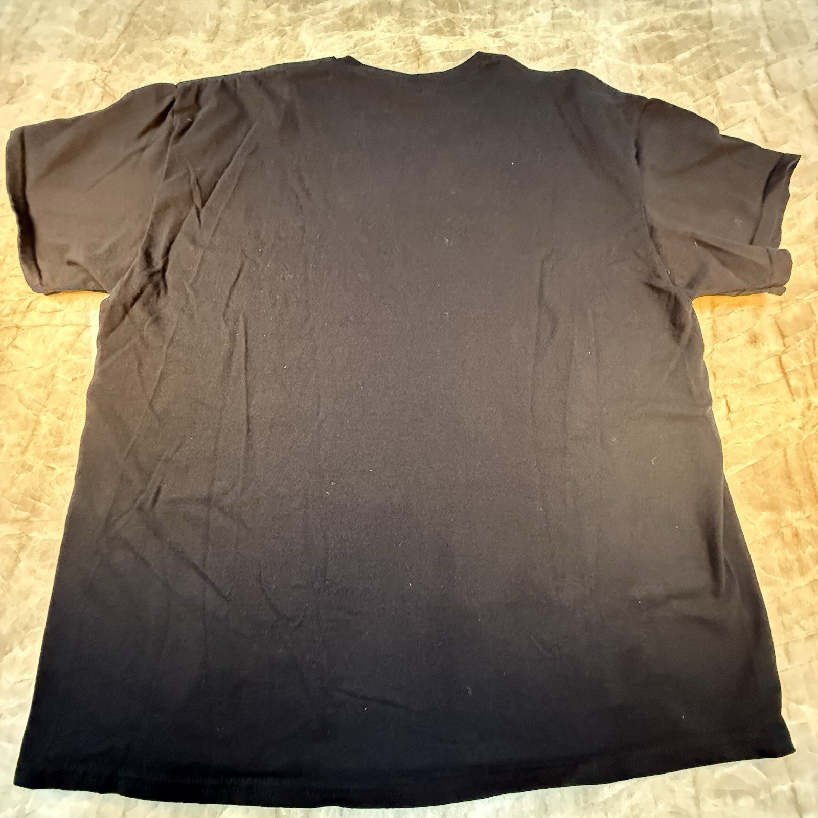 Gildan Ultra Cotton Black Irish Shamrock Graphic Tee Men L Short Sleeve Crew gallery