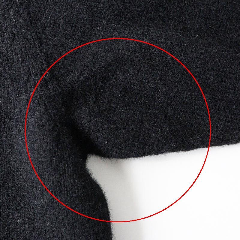 Margaret Howell Wool Cashmere Knit Sweater 2022AW Black 100% Wool/Cashmere gallery