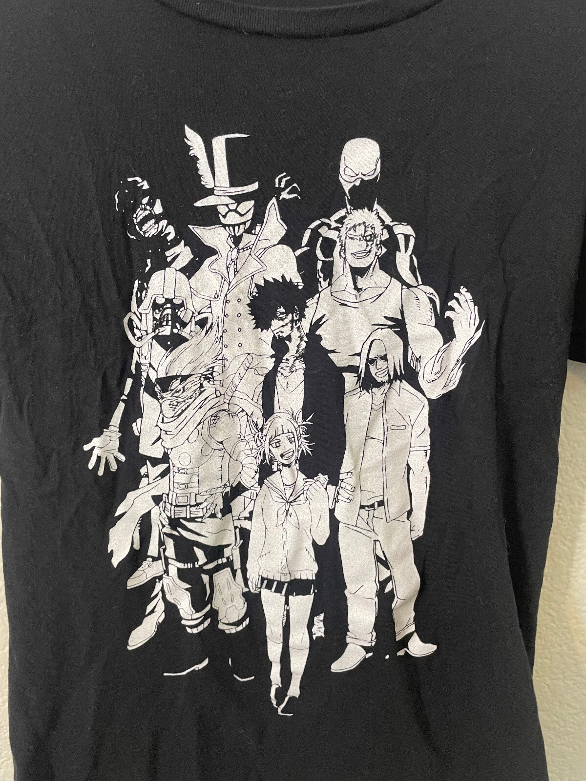 My Hero Academia Black Short Sleeve Shirt Vanguard Action Squad Men's Small gallery