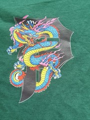 Primitive Apparel Dragon Tee Green Shirt Men’s Size XL New FAST SHIPPING
