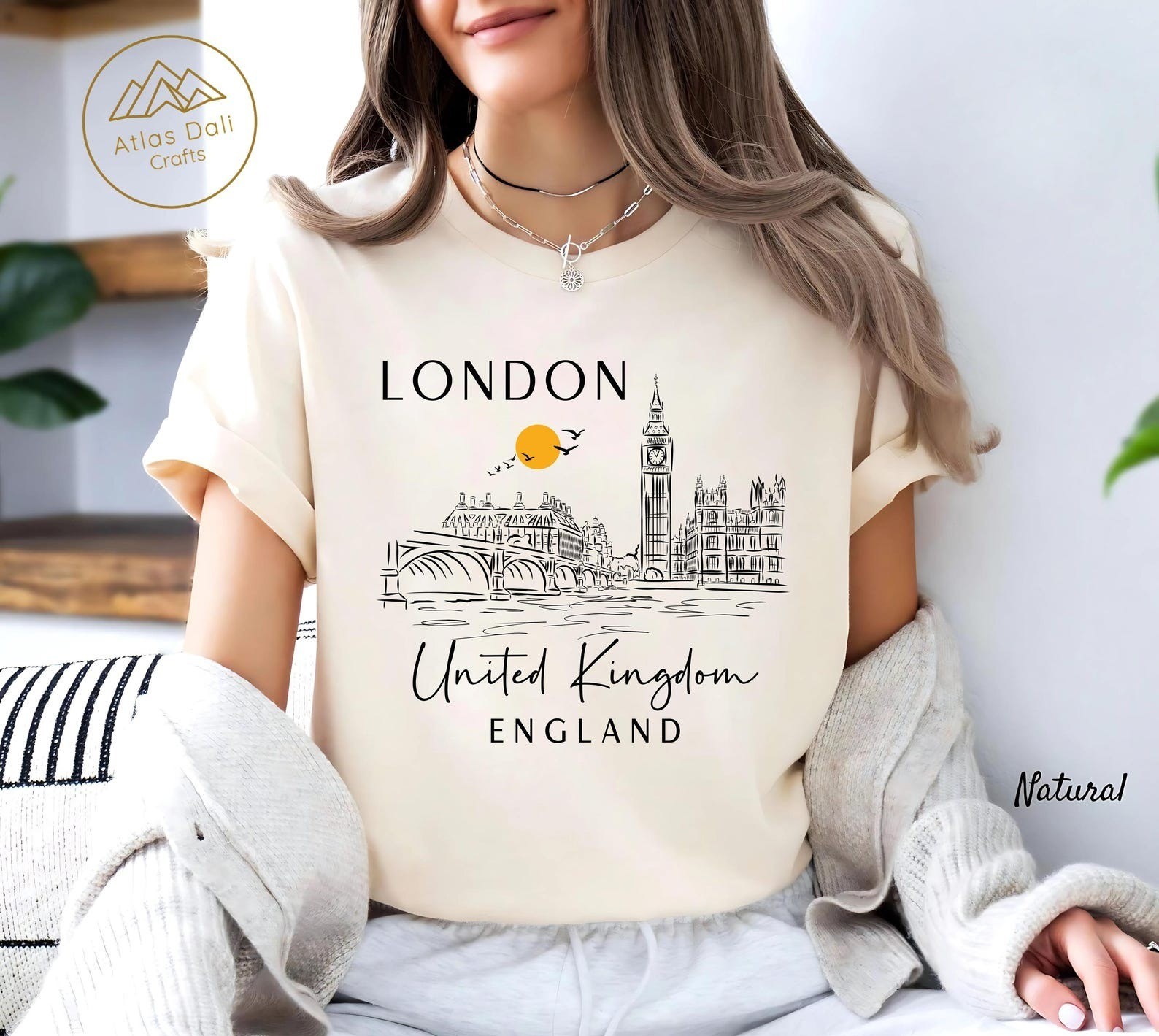 London Unisex Shirt Travel Gift United Kingdom Trip Souvenir Tee gallery