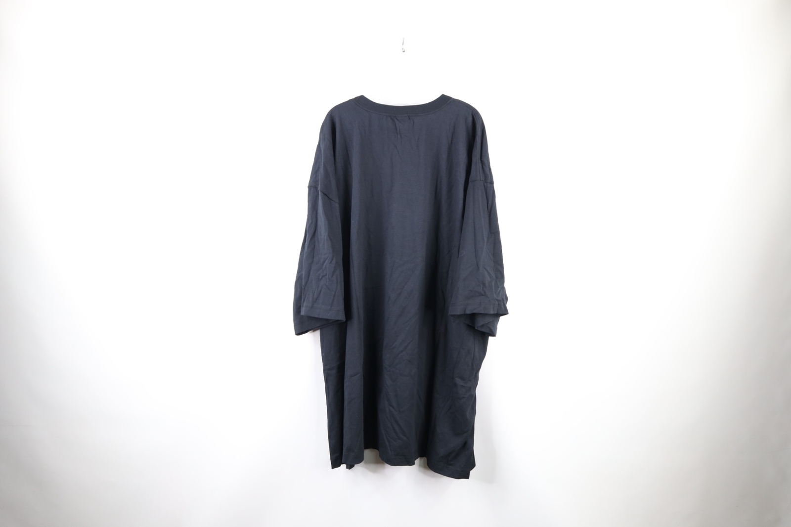 NOS Vtg Marithe Francois Girbaud Mens 4XL Baggy Spell Out Glitter T-Shirt Black gallery