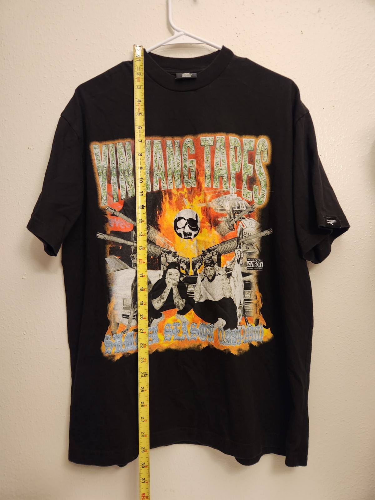 G59 $uicideboy$ YIN YANG TAPES Summer Season 1989-1990 TOUR Shirt Medium Black gallery