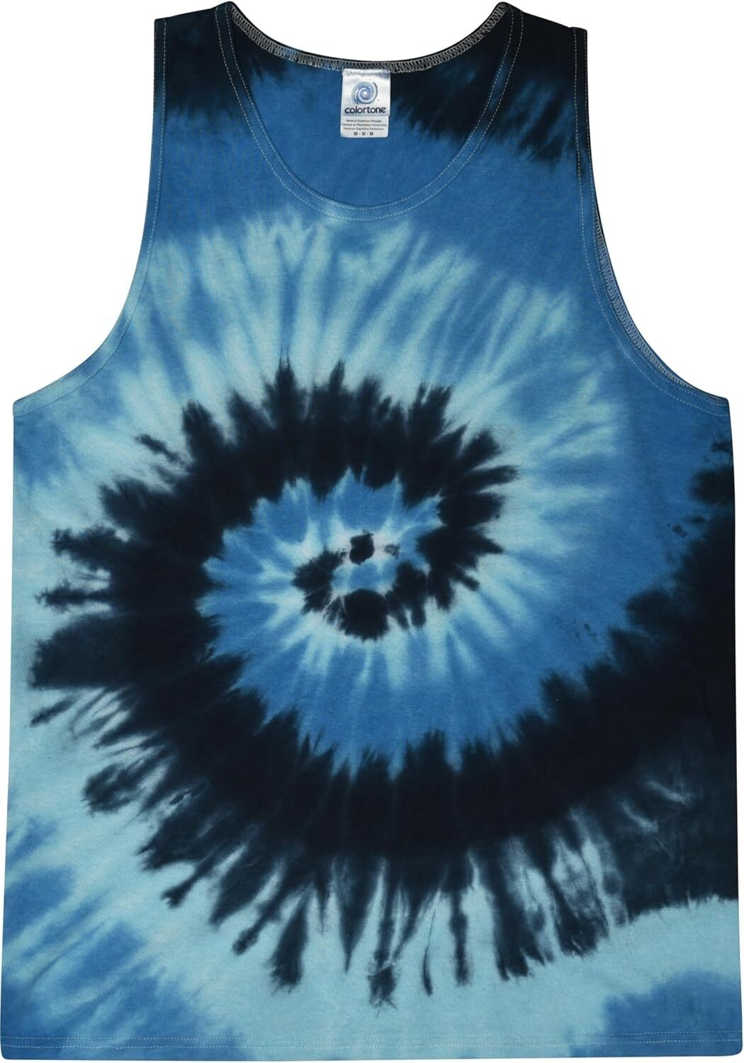 Unisex Tie Dye Tank Top Sleeveless 100% Cotton Summer Beach Shirt Hand Dyed gallery