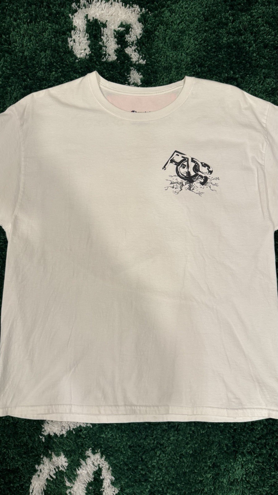 Champion Figures of Speech Abloh Graphic White Men's XL Short Sleeve T-Shirt gallery