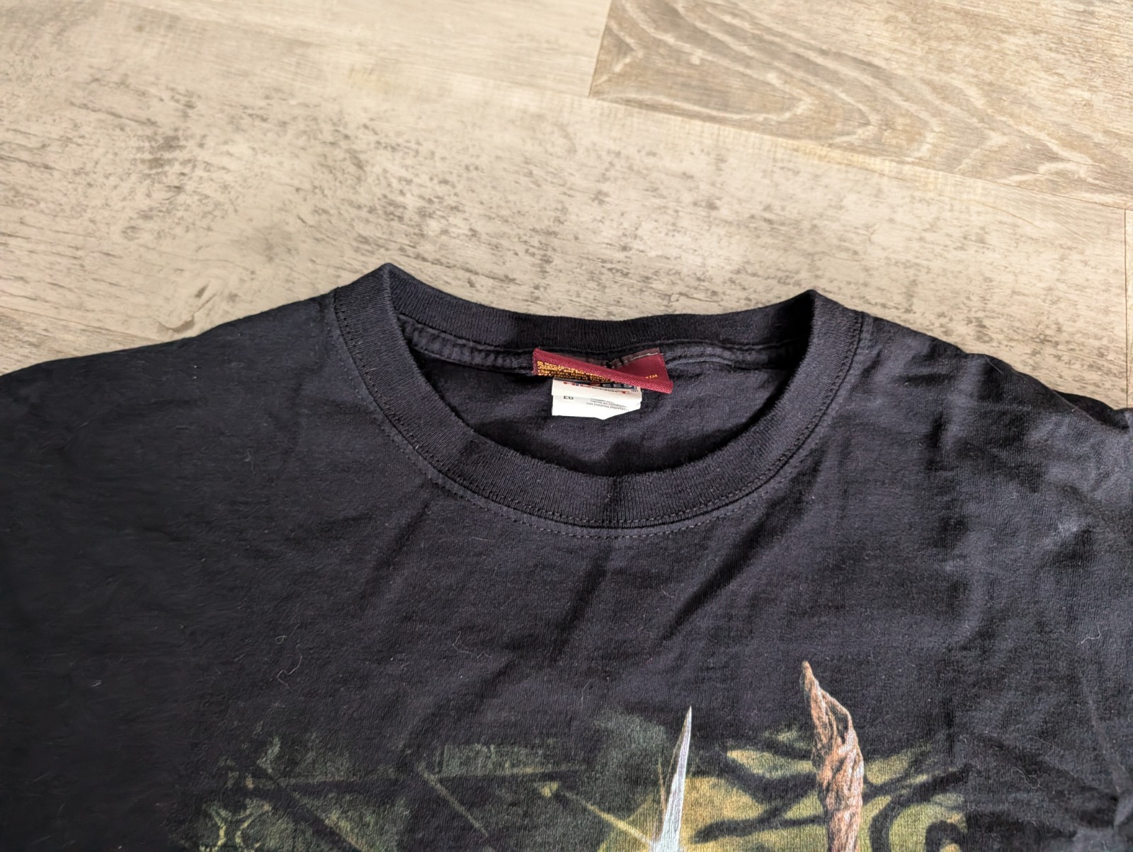 Vtg The Hobbit Sword And Staff Movie Promo Tee Shirt Gandalf Medium Adult Y2K gallery