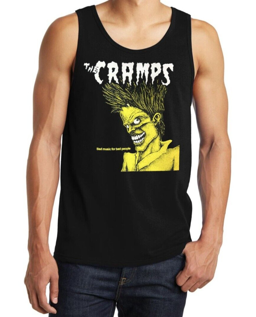 The Cramps Rock Band Black Tank Top (Various Colors) gallery