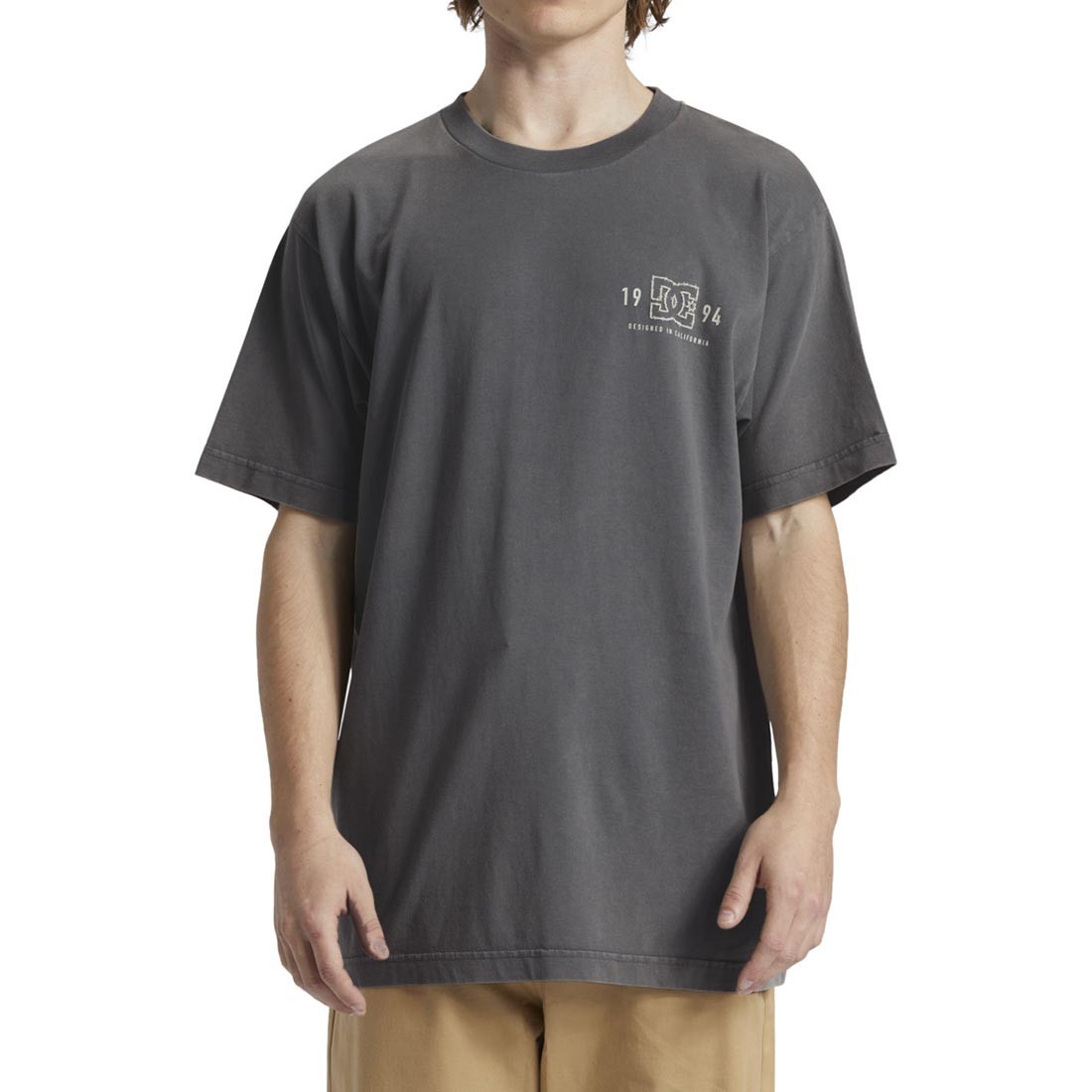 DC High Rise S/S T-Shirt - Stormy Weather Acid Wash gallery