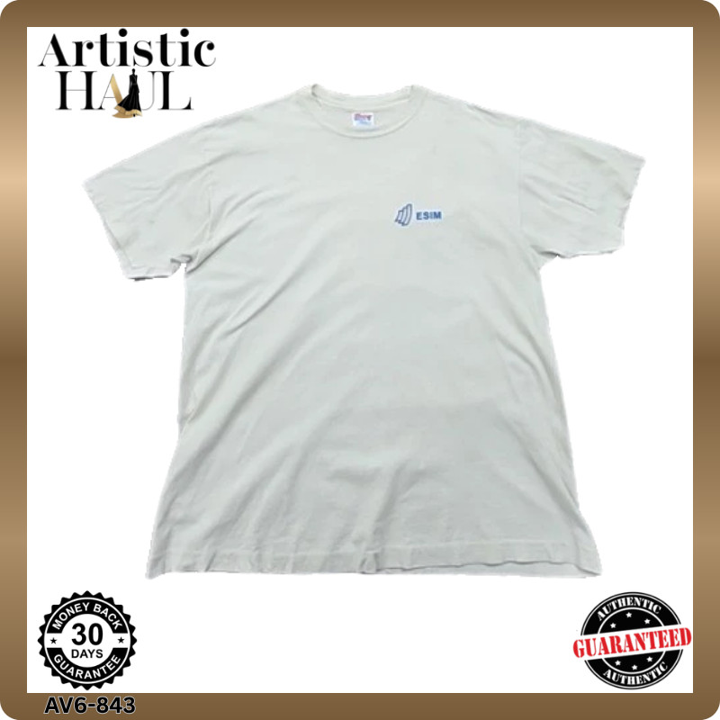Hanes Beefy-T Men's White T-Shirt Size XL Short Sleeve Cotton gallery