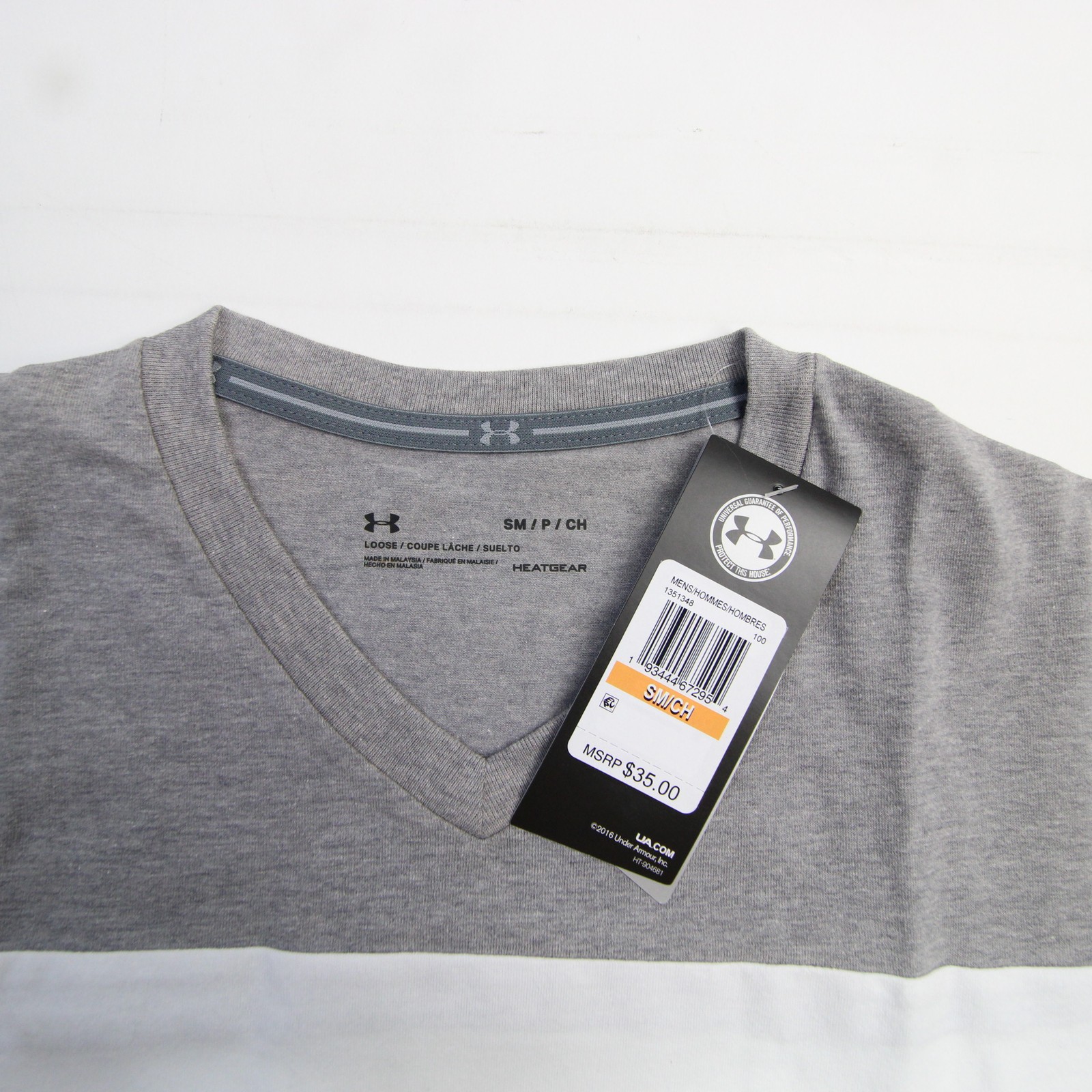 Under Armour HeatGear Short Sleeve Shirt Men's New with Tags L gallery