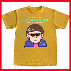 HOT ITEM!!! Oliver Tree – Life Goes On T-shirt Unisex Cotton Tee Print Gildan