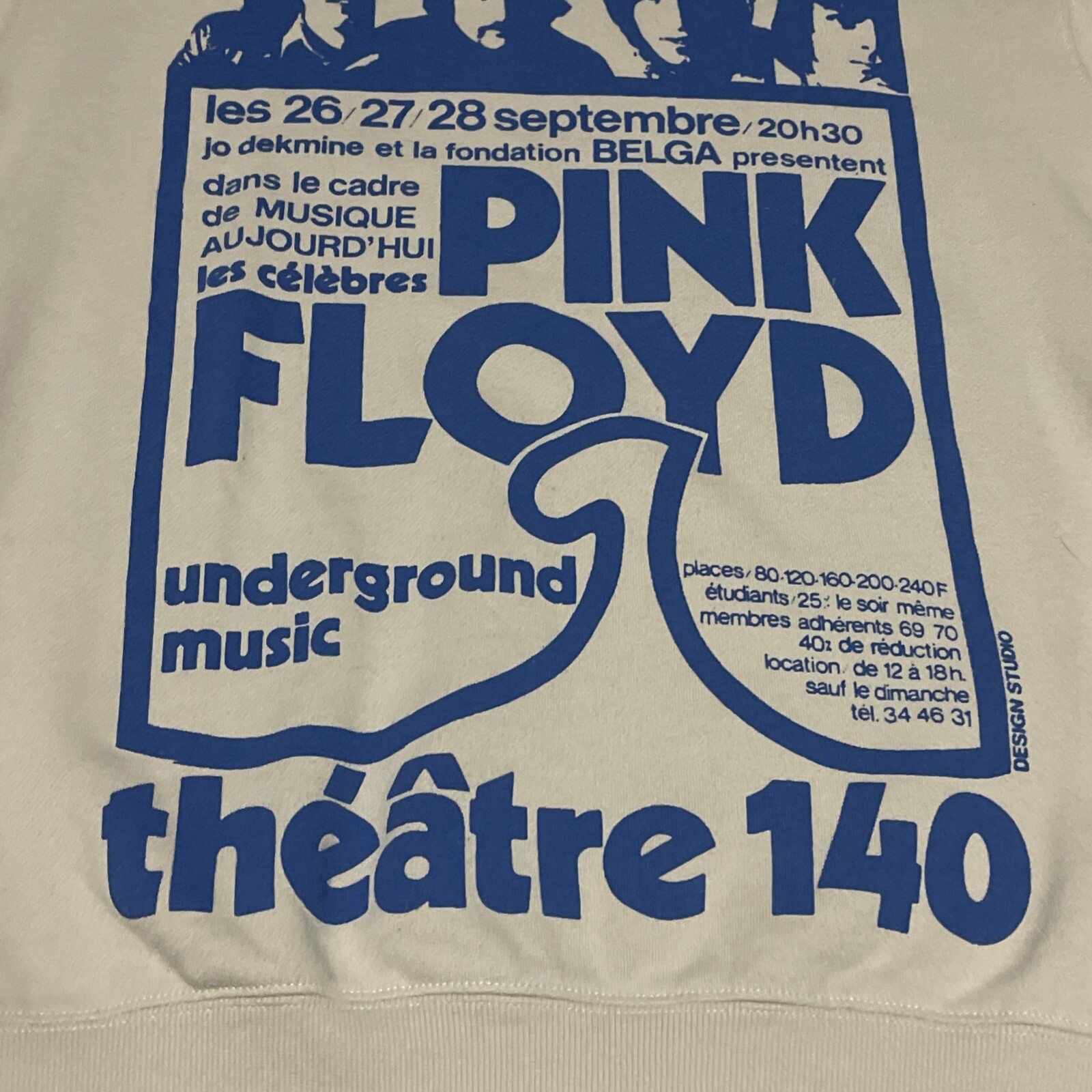 Official Pink Floyd Underground, Music Theater 140 Poster Graphics Size Small gallery