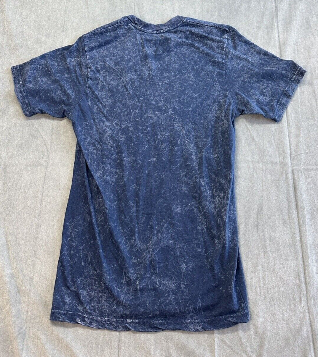 Ice Cube Picture Blue Print Tshirt Short Sleeve Graphic Tee Mens Small Digital gallery