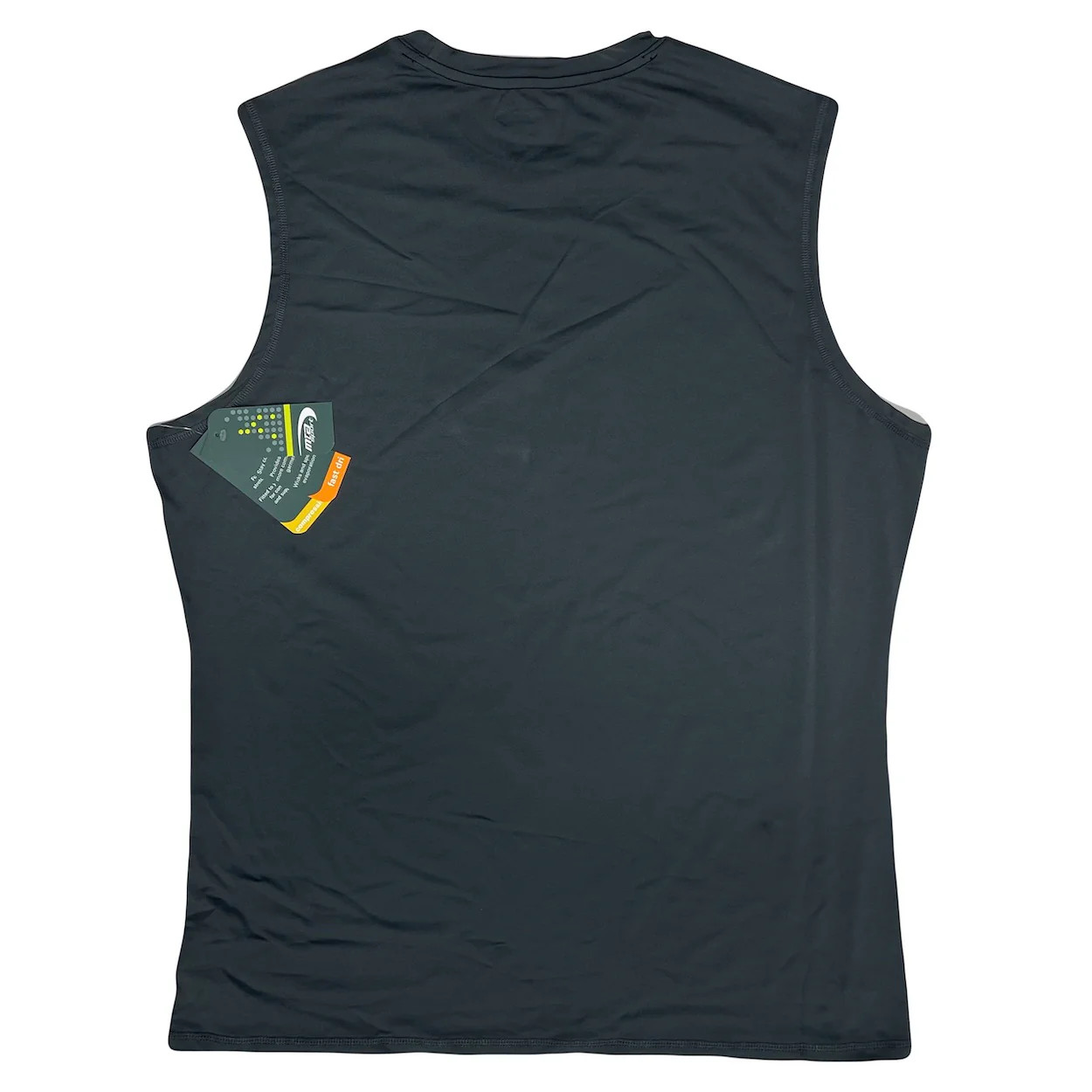 Pair Of Men's Sleeveless Exercise Tops - 100% Polyester Tank Sizes XL gallery
