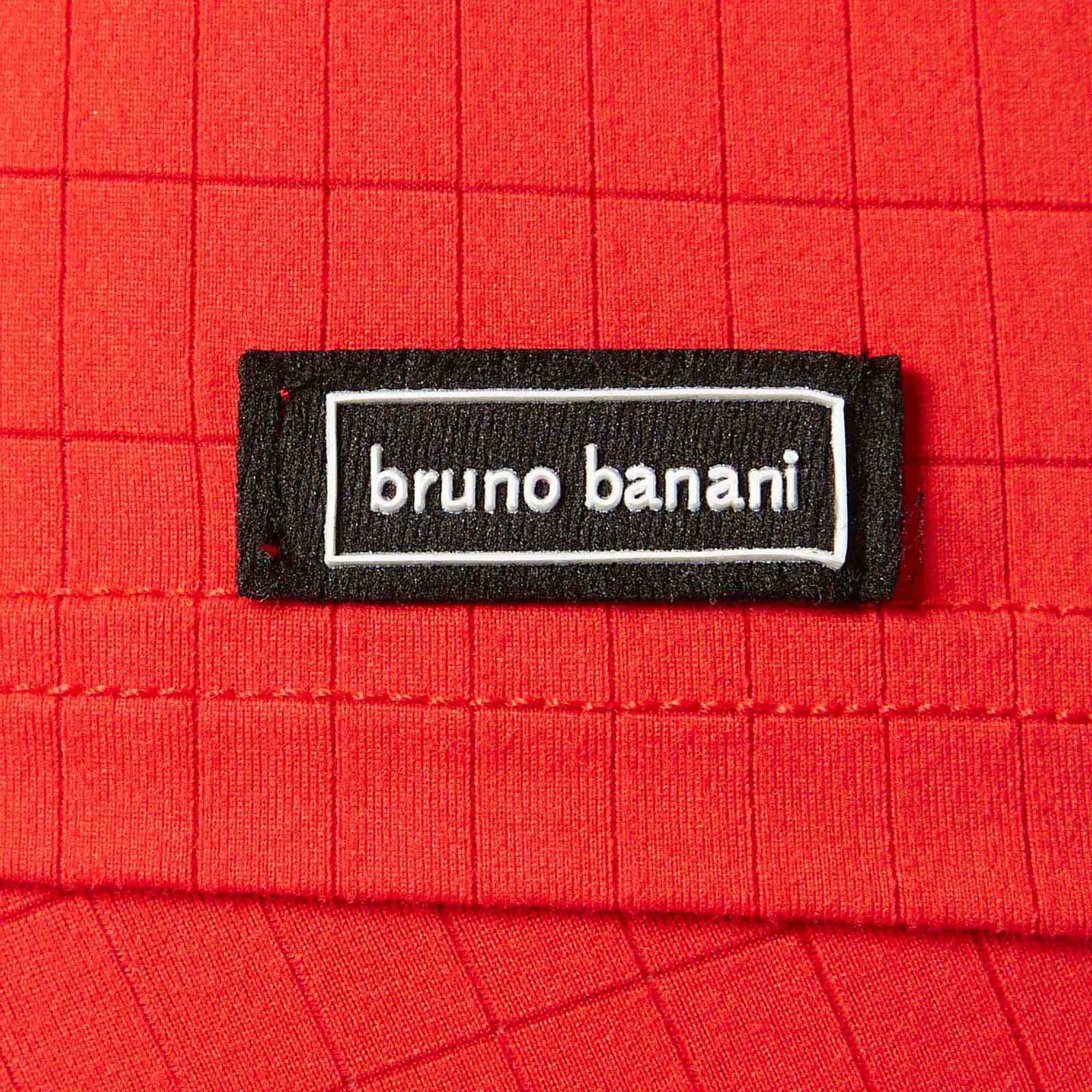 Bruno Banani Men's T-Shirt - Top, Shirt, Check Line 2.0, Polyamide, Round... gallery