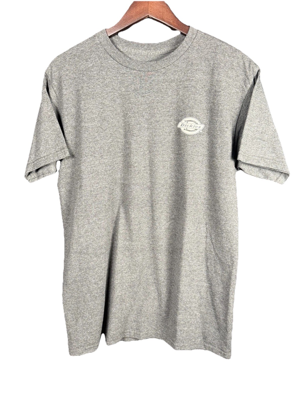 Dickies Workwear Gray Graphic T Shirt Men’s Medium Back Print Short Sleeve gallery