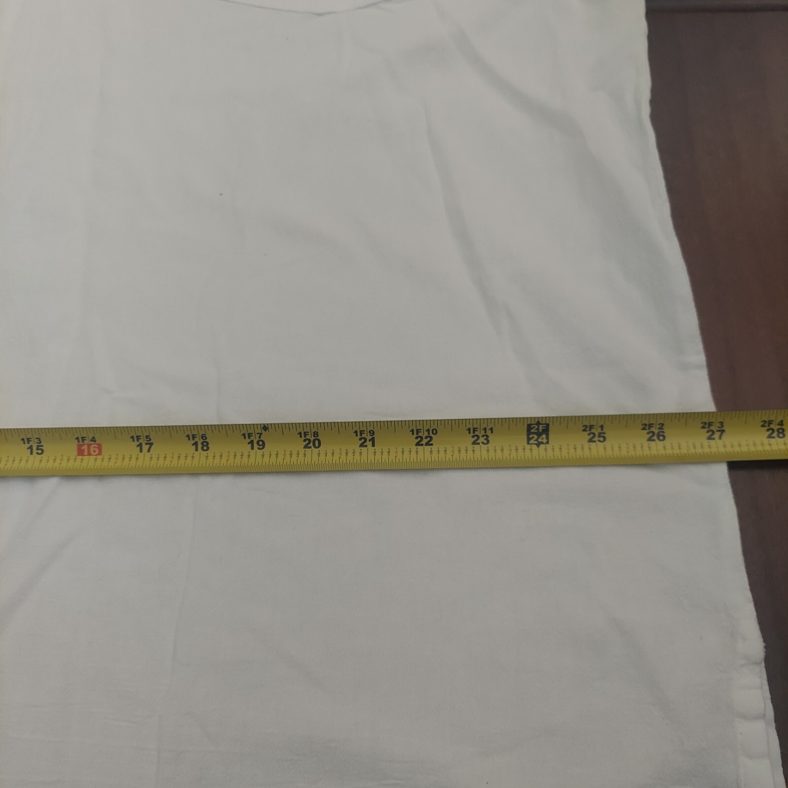 Cotton Natural Men's White Front Pocket Drawstrings Beads Shirt - Size 3XL gallery