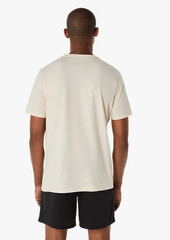 ASICS® Men’s MEDIUM Palm In The Sun “Get Outside” Short Sleeve T-Shirt – Oatmeal