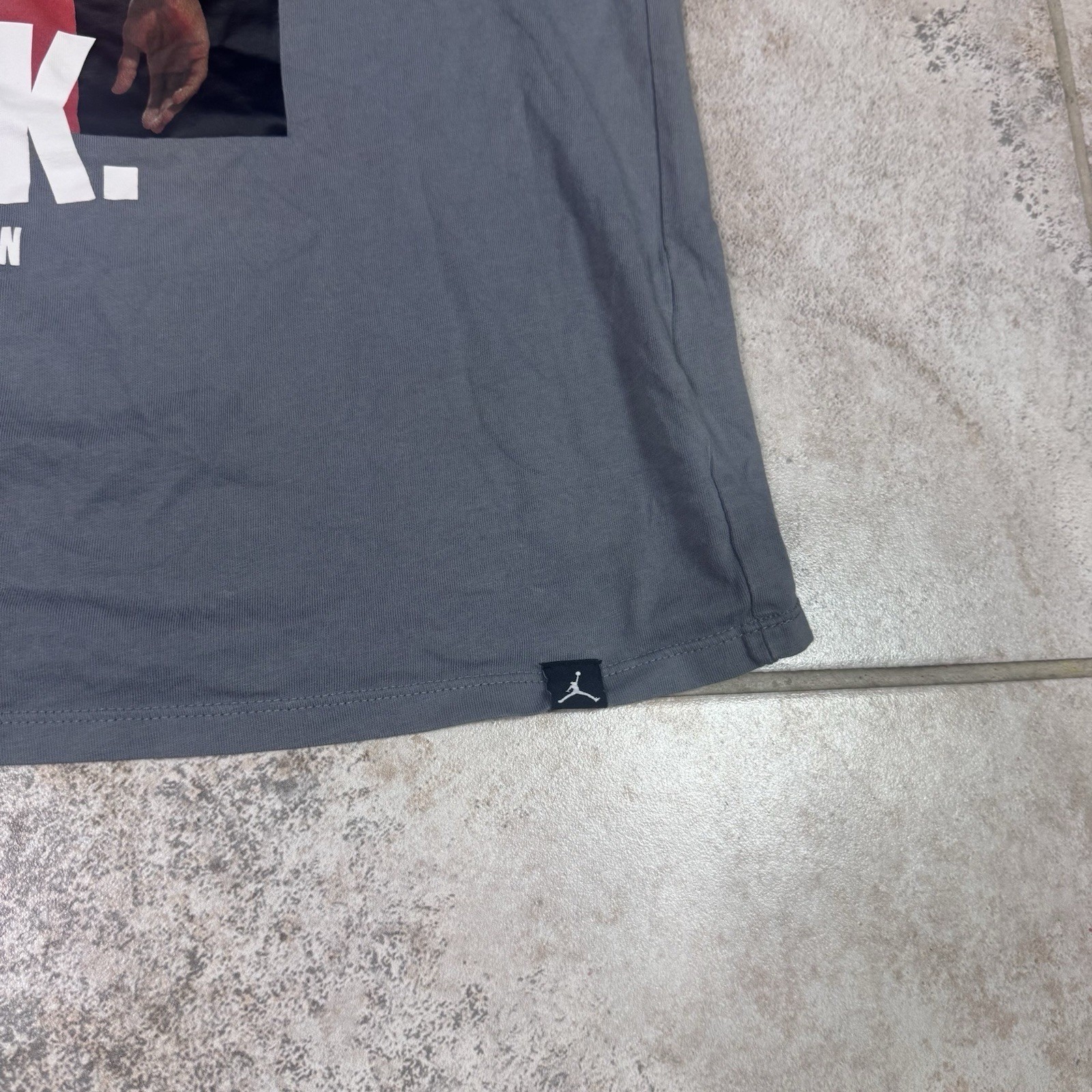 Jordan I'm Back #45 Nike Air Gray Shirt Mens Medium Short Sleeve Basketball gallery