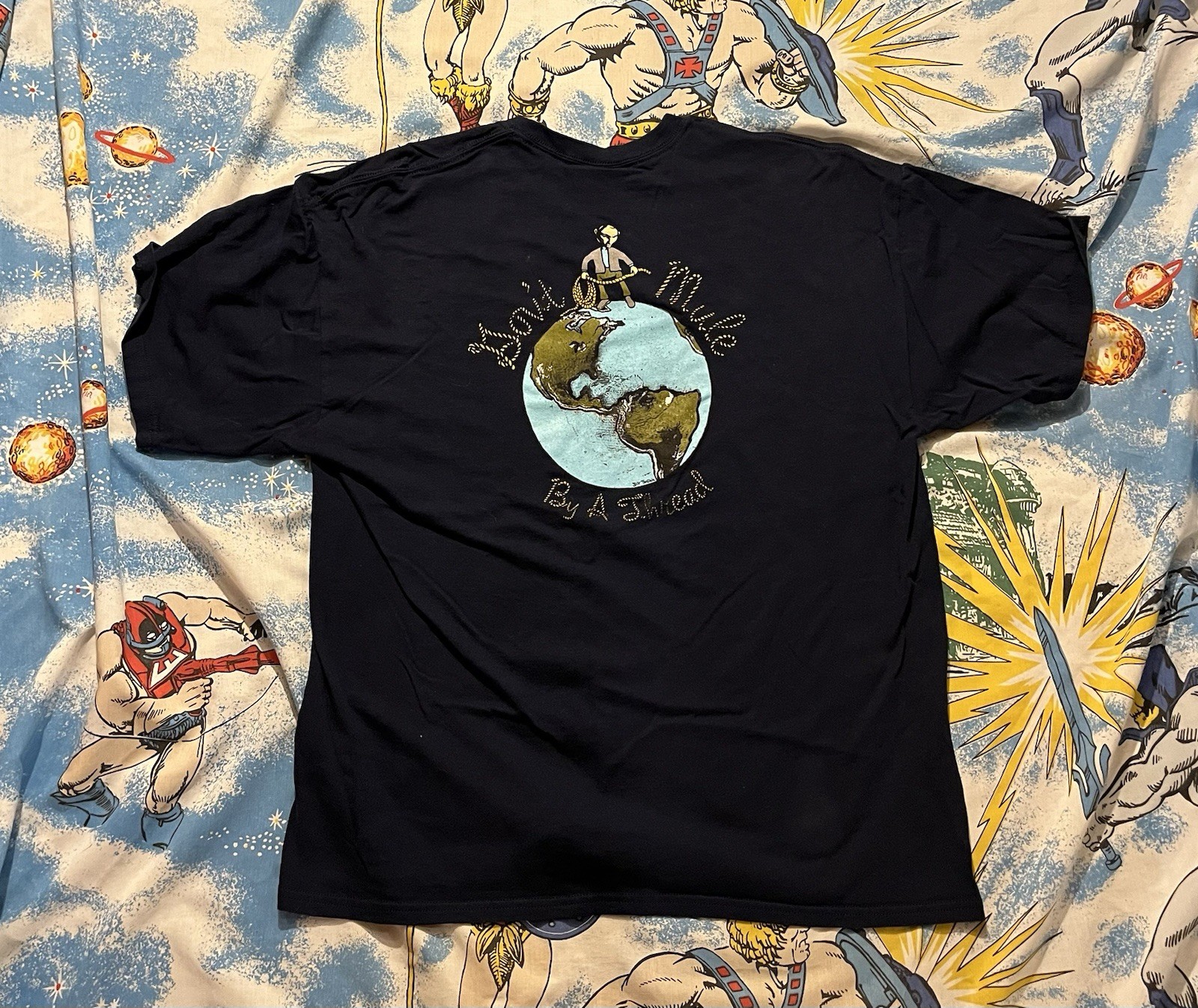 VTG Gov't Mule Band By A Thread T-shirt XL Southern Rock Blues Album Promo Y2K gallery