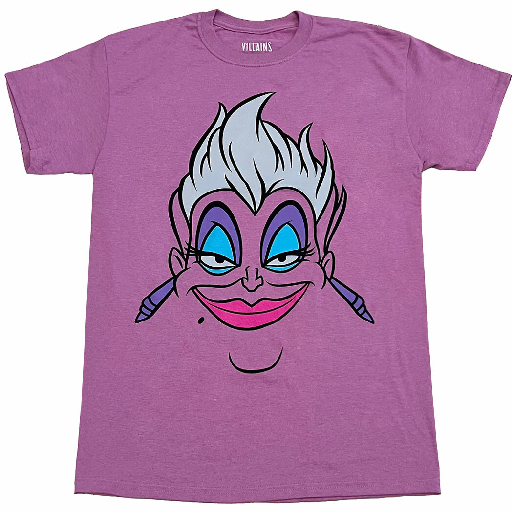 Disney Villains Ursula Face T-Shirt gallery