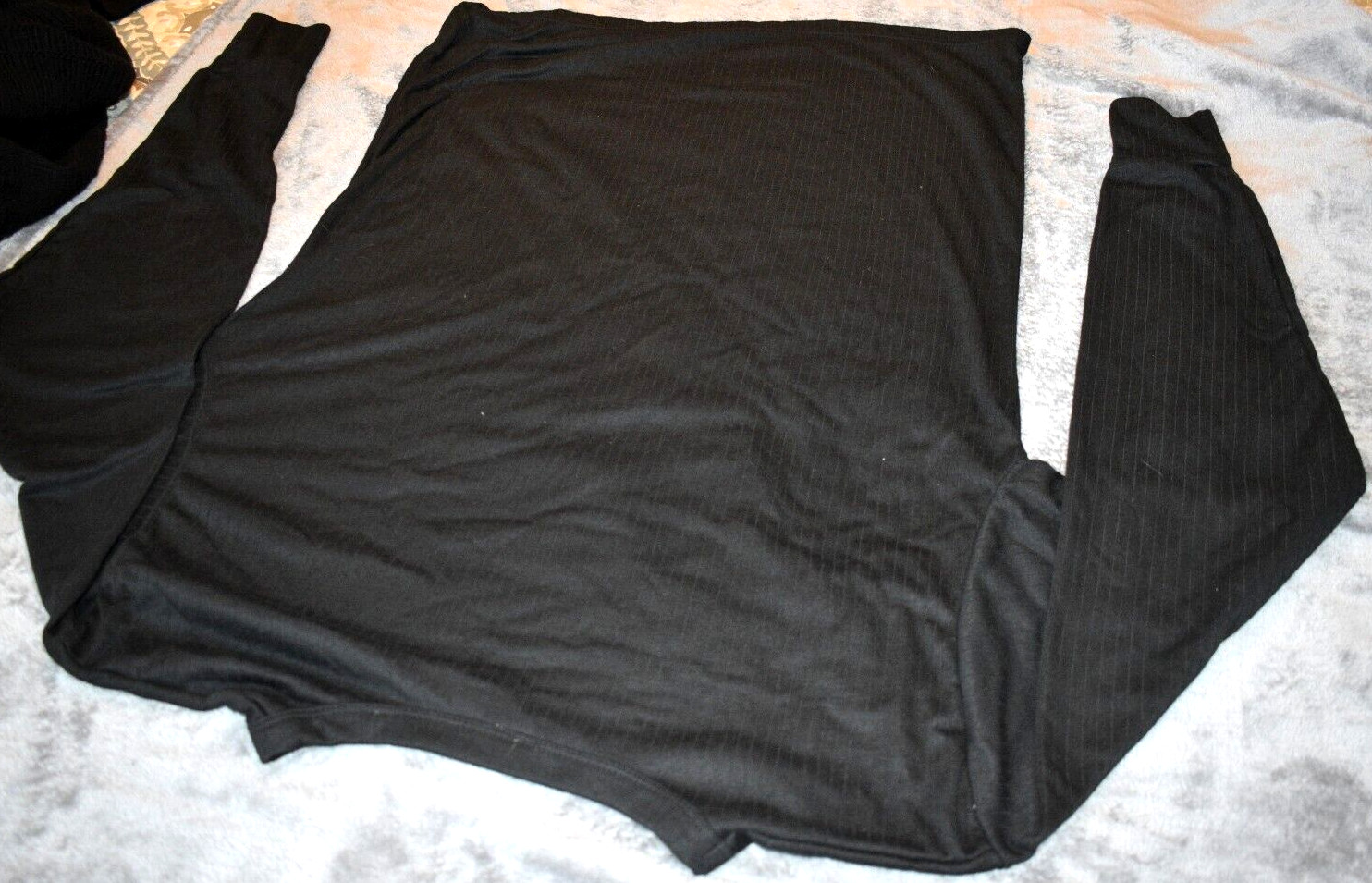 REALTREE L/S T-Shirt Charcoal Color By Leg Apparel.Cuff Sleeves.XXL.100%Polyeste gallery