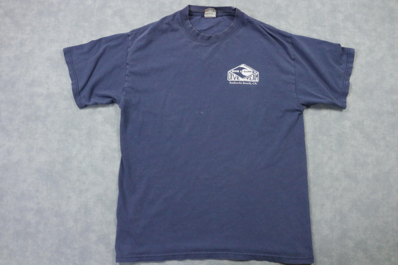 Hanes Shirt Mens M Blue Dive N Surf 2006 Dive Team Redondo Beach Graphic Tee gallery