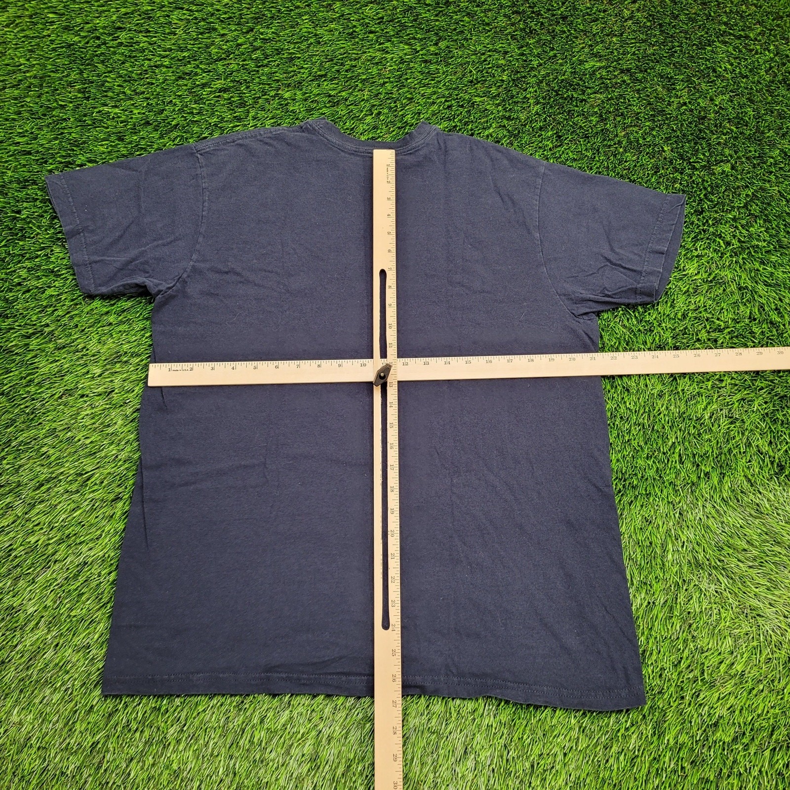 Electric Guitar Lightning Shirt M/L 21x27 Navy-Blue gallery