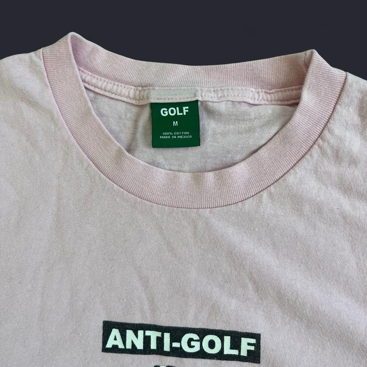 Golf Wang Anti-Golf “Safety in Isolation” Pink Shirt Medium Tyler The Creator gallery