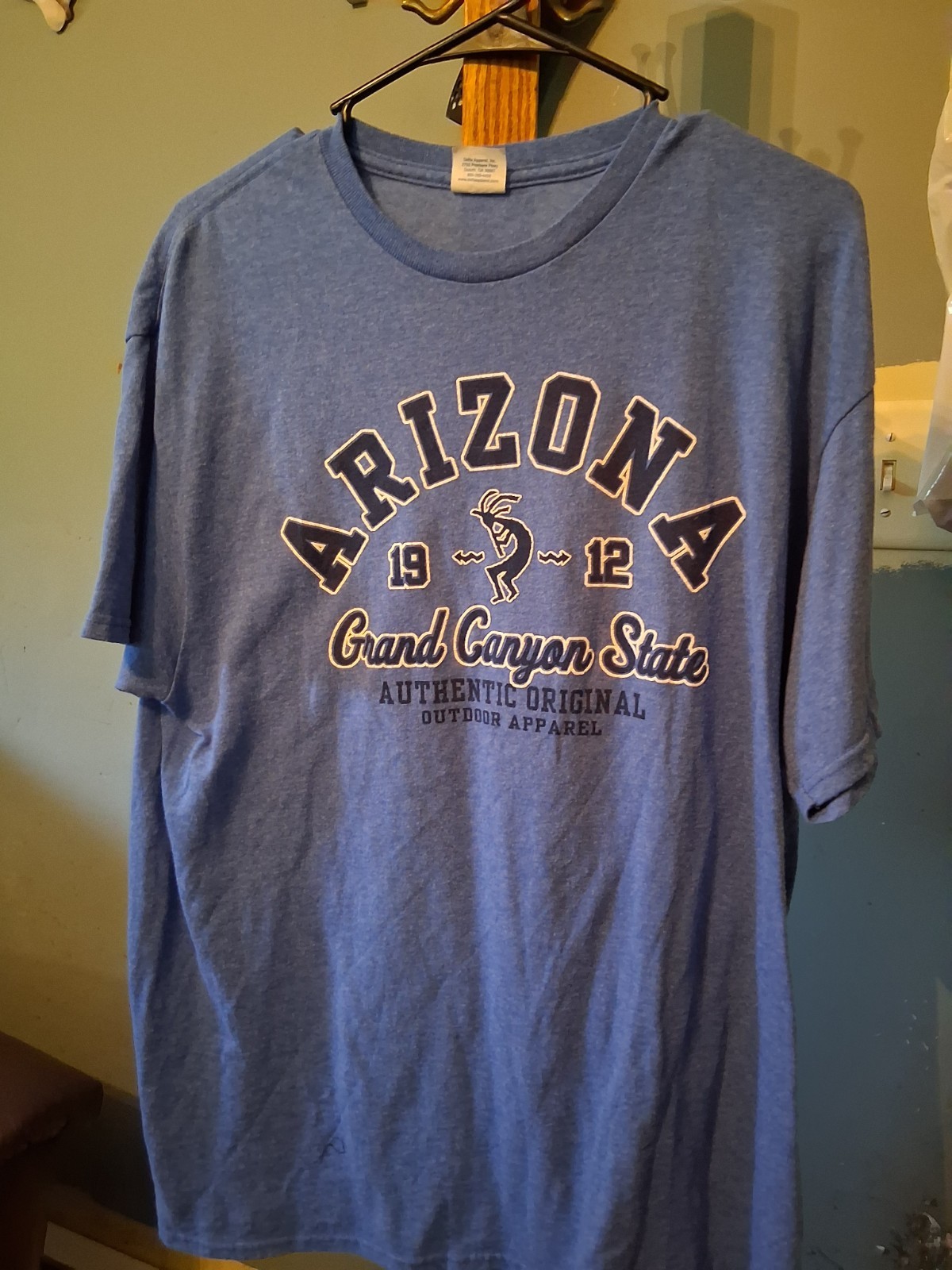 Large Arizona 1912 Crand Canyon State Authentic Original Outdoor Appearl gallery