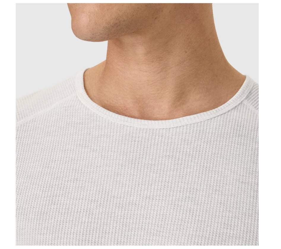 Hanes Men's Waffle Knit Thermal Shirt Long Sleeve gallery