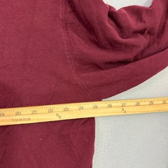 Vintage Croft & Barrow Henley Long Sleeve Shirt Men’s Extra Large Red 90s Layer