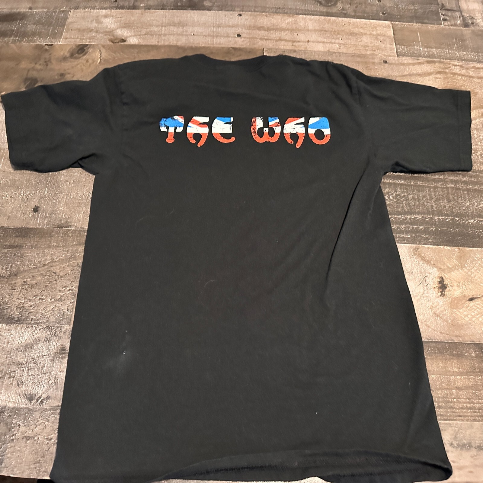 The Who Shirt Men's S 2004 Vintage Union Jack Flag Rock Band Music Merchandise gallery