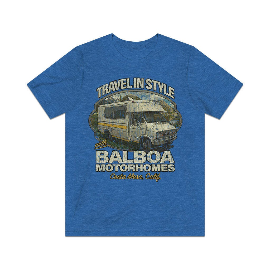 Balboa Motorhomes 1968 Vintage Men's T-Shirt gallery
