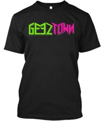 Limited New Geeztown American Alternative Musician Retro Art Logo T-Shirt S-4XL