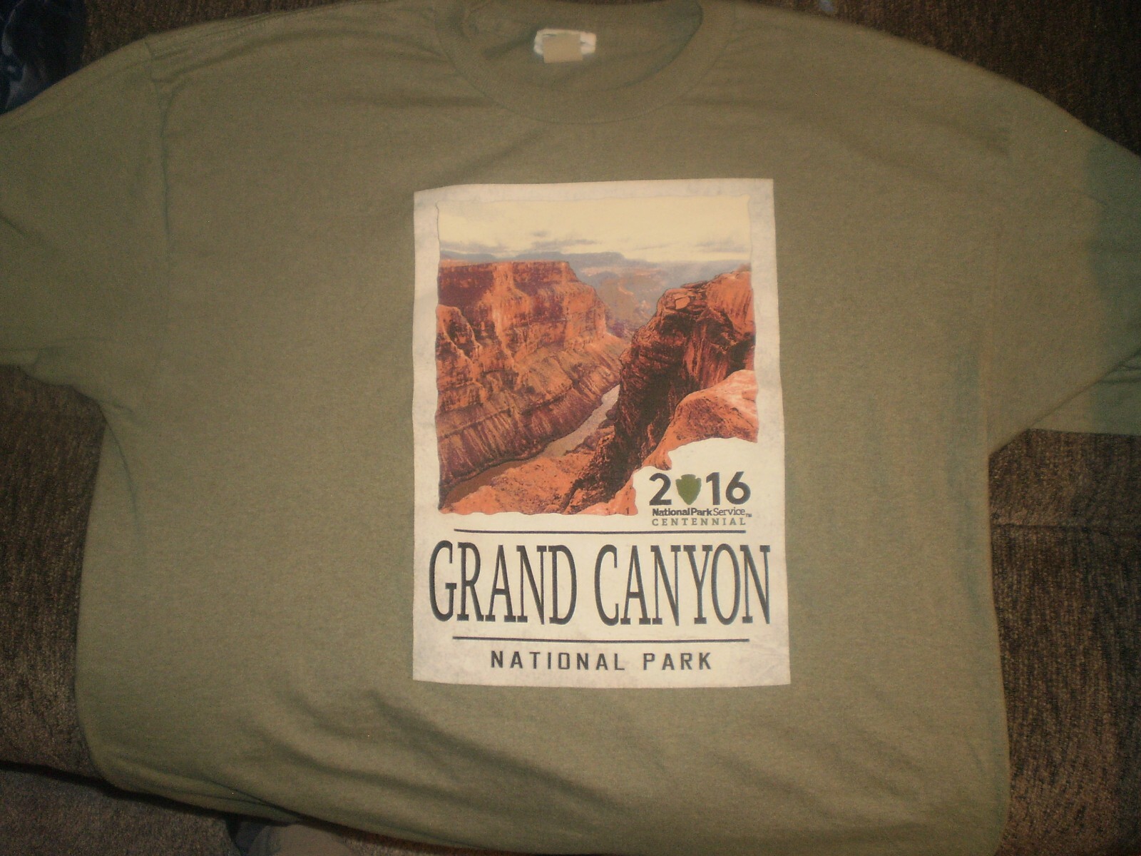 Grand Canyon graphic tee by EcoMountain men's size XL gallery