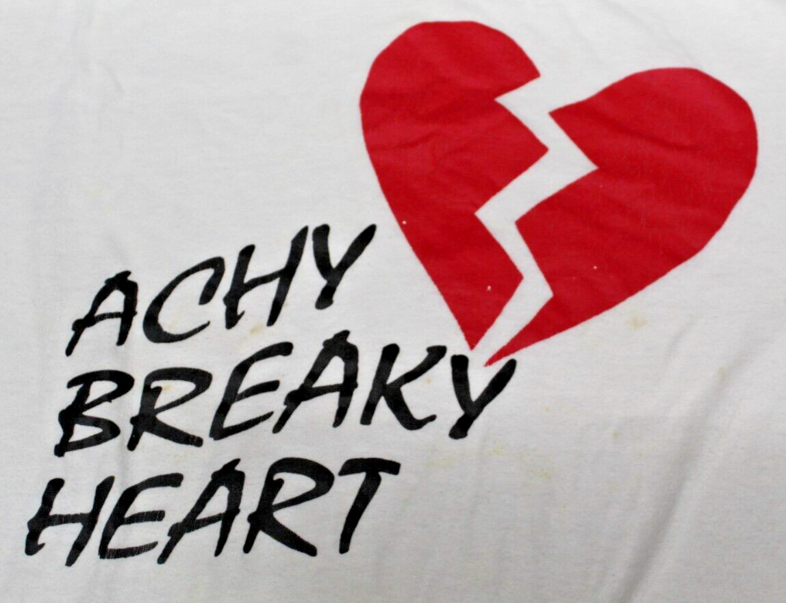 Vintage Achy Breaky Heart Single Stitch T Shirt Men's M gallery