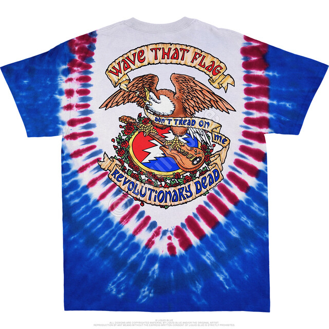 GRATEFUL DEAD-REVOLUTIONARY DEAD-2 SDD TIE DYE T-SHIRT S-M-L-XL-2X Garcia,Lesh gallery