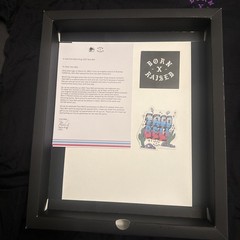 Taco Bell Born x Raised 60th Anniversary T-Shirt, LARGE Original Box & Sticker