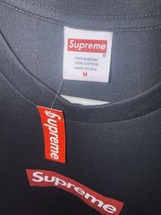 Supreme Black And Red Box Logo (Bogo) Tee Medium Brand New