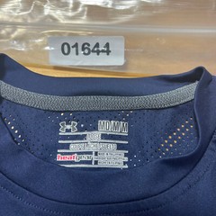Under Armour Heatgear Men’s Size M Solid Blue Loose Fit S/S Crew-Neck T-Shirt