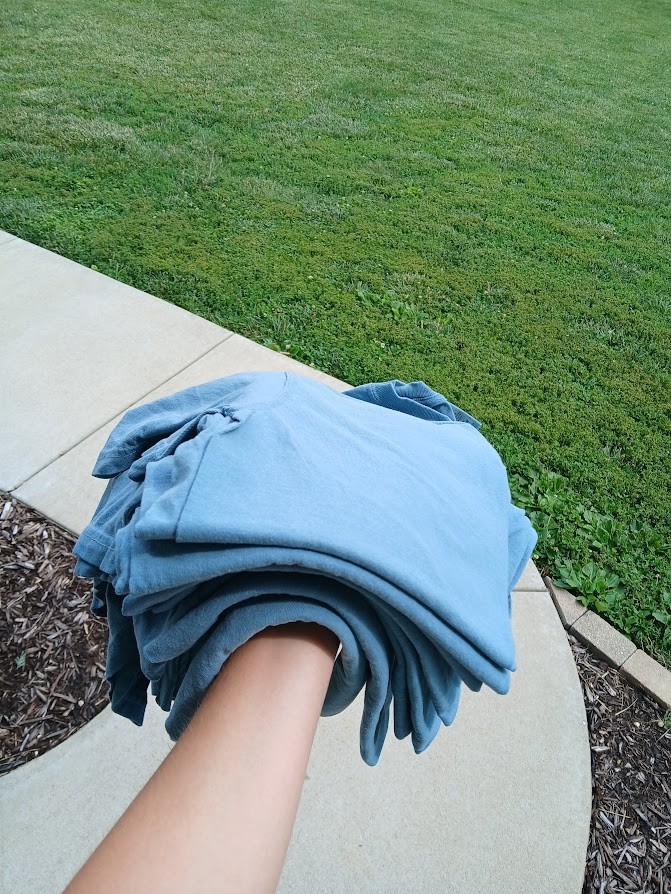 Comfort Colors Blank T-Shirt Ice Blue - 10 SHIRTS - VARIOUS SIZES - S, M, L, XL gallery