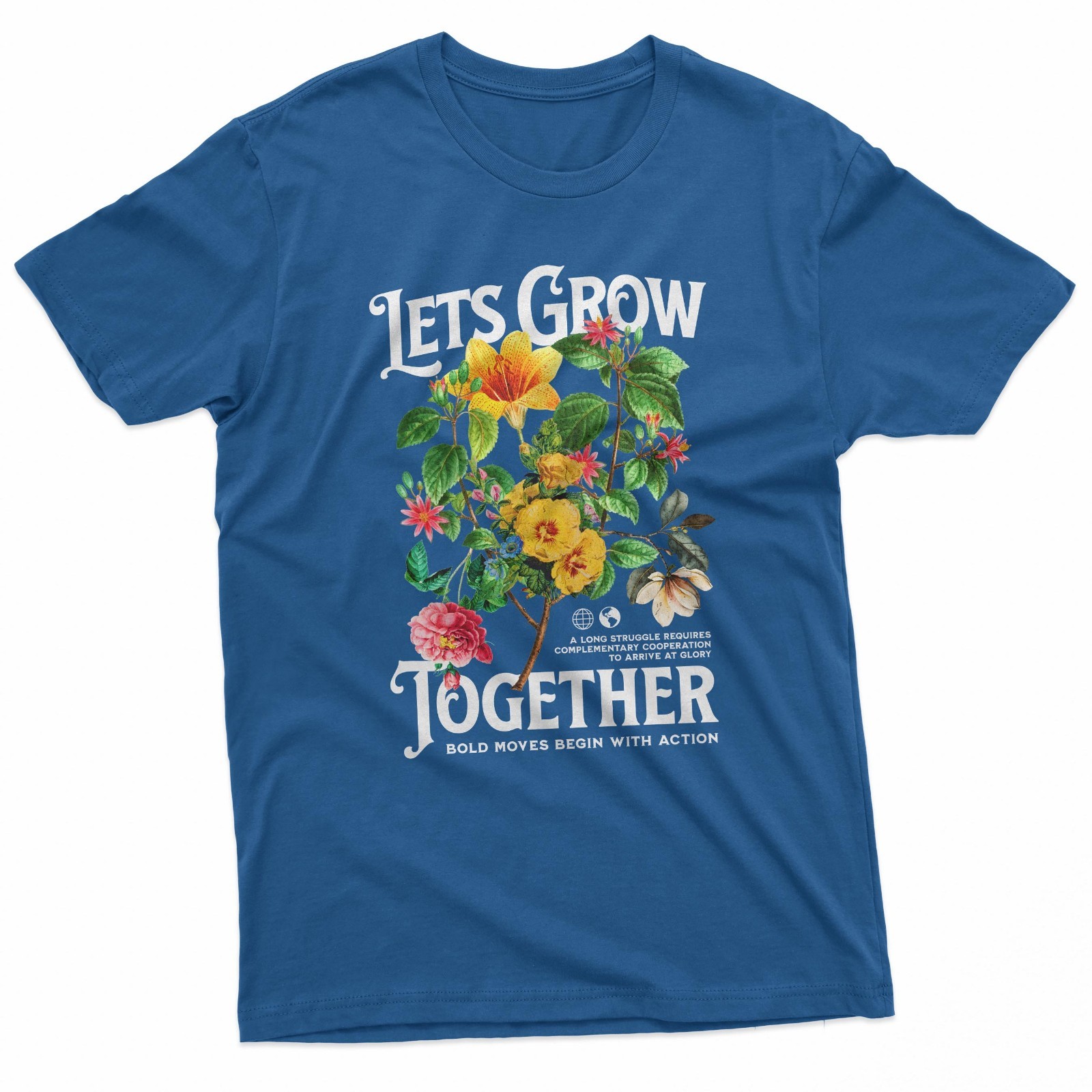 Yellow Flower Positive Vibe Streetwear T-Shirt gallery