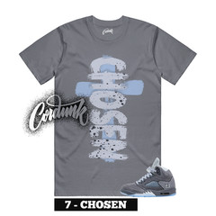 5 Wolf Grey Light Graphite White Cool 2026 Comfort Colors T Shirt Match CHOSEN