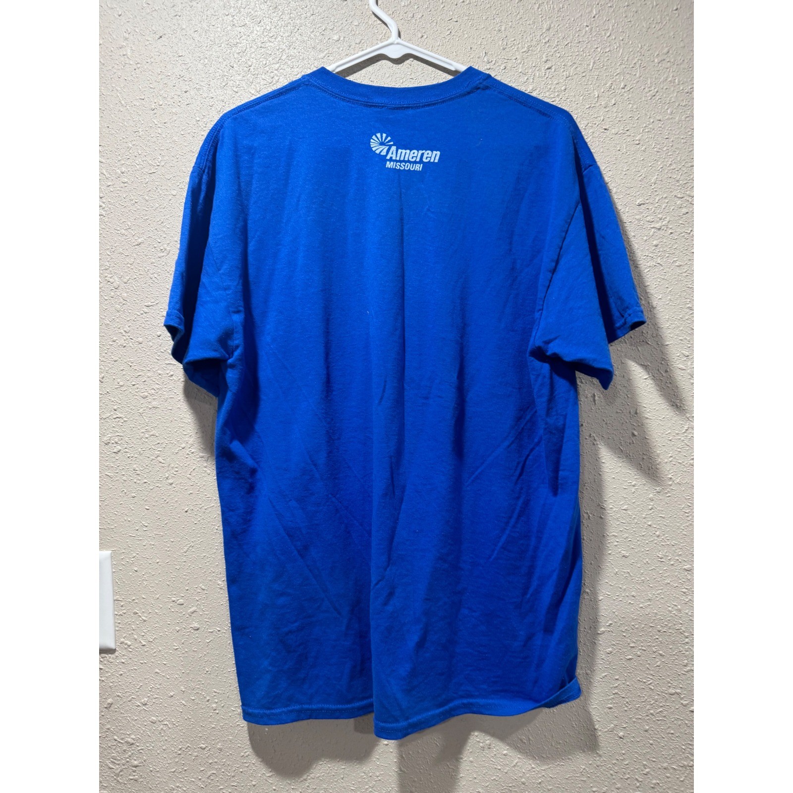 St Louis Blues NHL Hockey T-Shirt Mens Blue Short Sleeve Graphic Tee Ameren Logo gallery