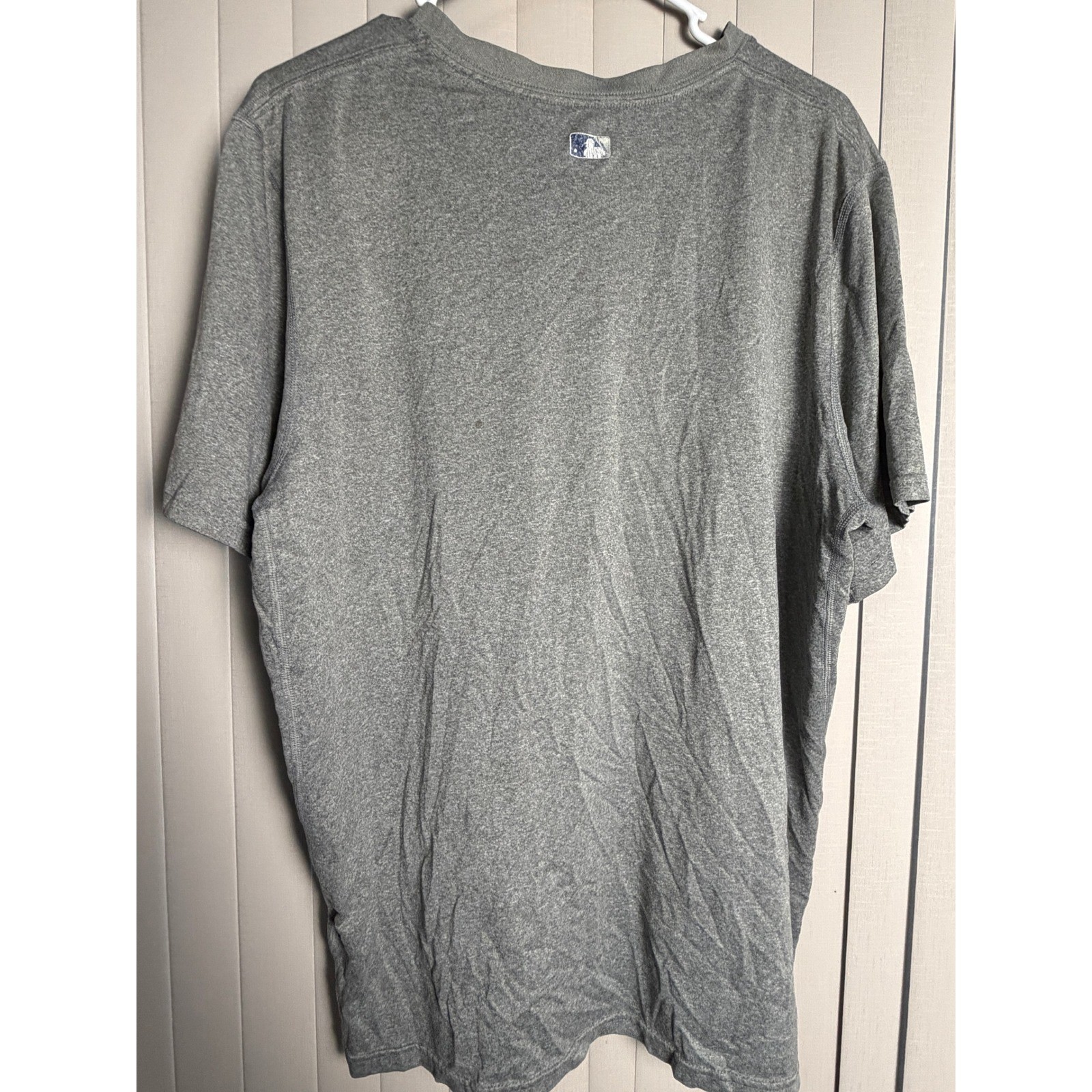 Nike Milwaukee Brewers Baseball Dri-FIT T-Shirt Mens Large Gray MLB Performance gallery